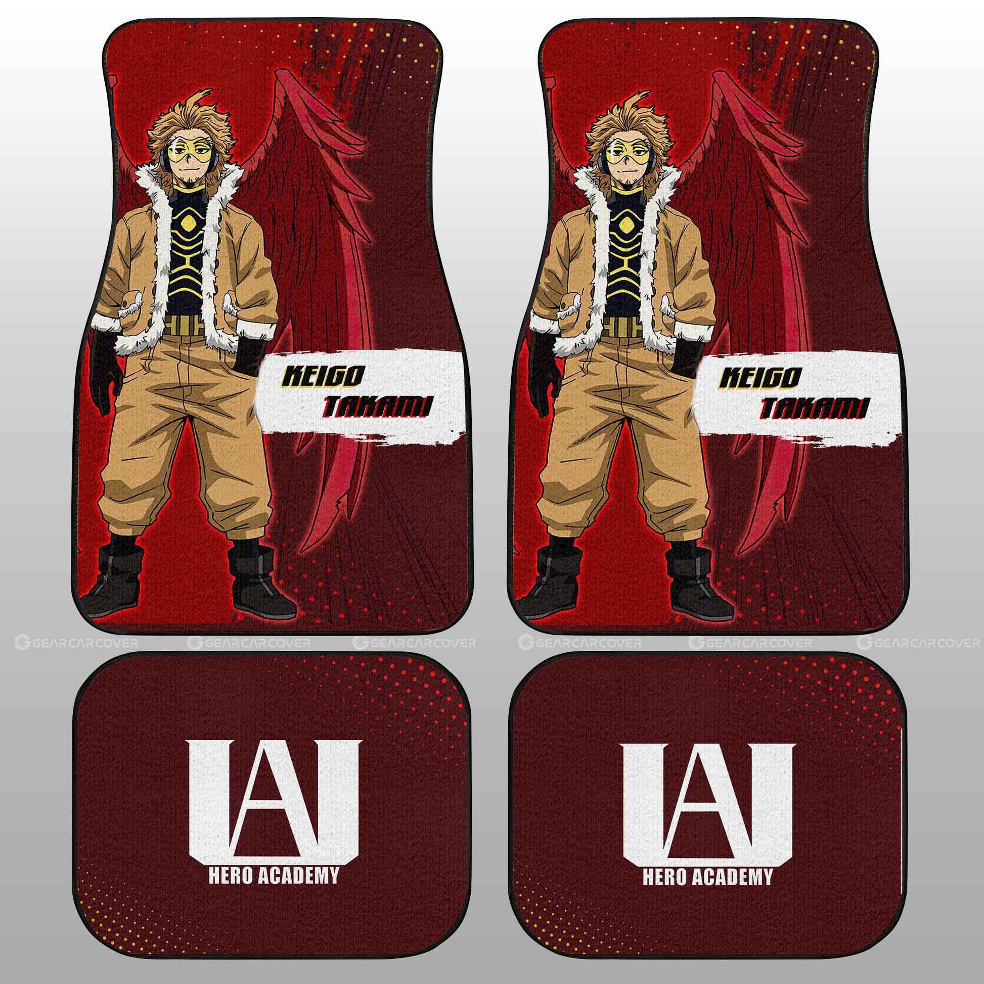 Keigo Takami Car Floor Mats Custom For Fans - Gearcarcover - 2