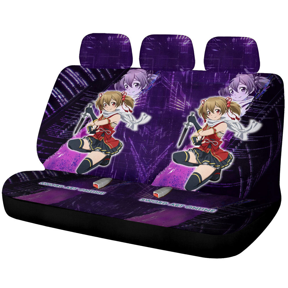 Keiko Ayano (Silica) Car Back Seat Cover Custom - Gearcarcover - 1