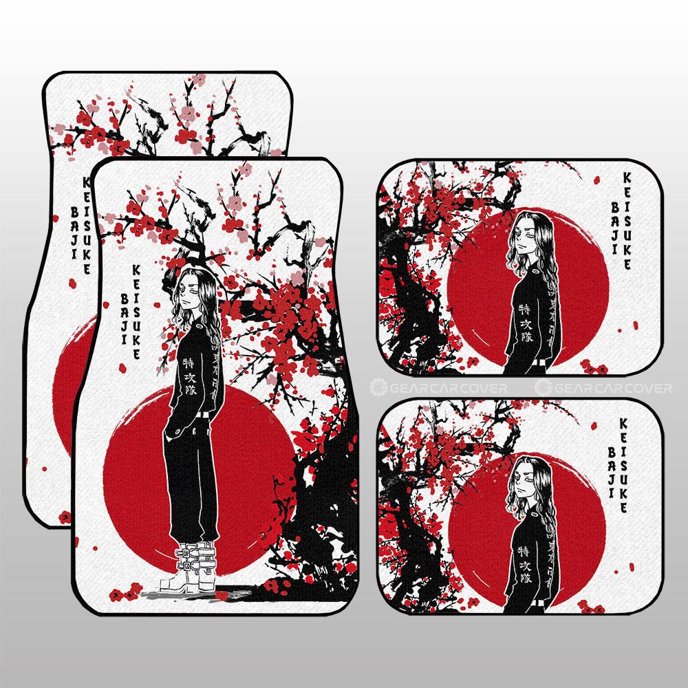 Keisuke Baji Car Floor Mats Custom Japan Style Car Accessories - Gearcarcover - 1