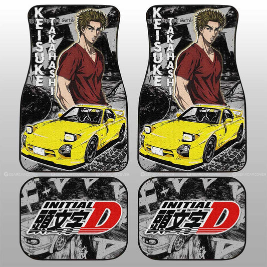 Keisuke Takahashi Car Floor Mats Custom Car Accessories - Gearcarcover - 2