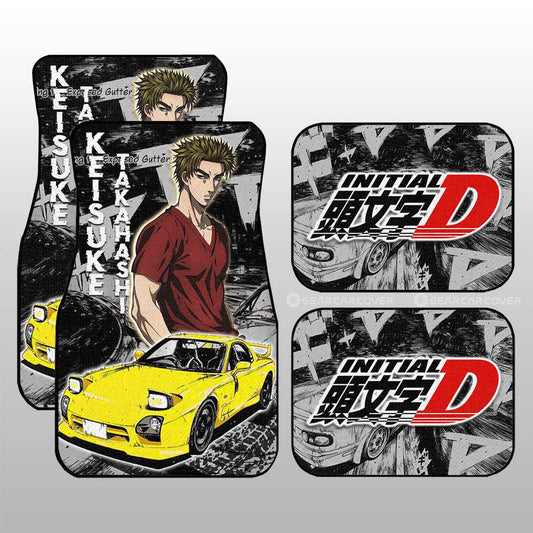 Keisuke Takahashi Car Floor Mats Custom Car Accessories - Gearcarcover - 1