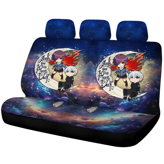 Ken And Touka Car Back Seat Covers Custom Car Accessories - Gearcarcover - 1