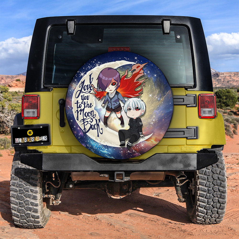 Ken And Touka Spare Tire Covers Custom Car Accessories - Gearcarcover - 2