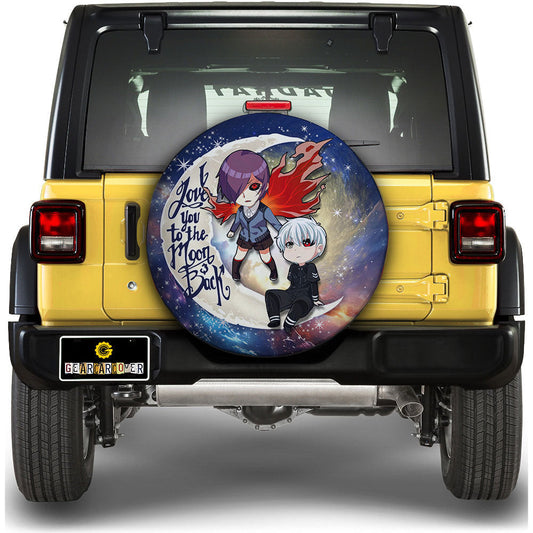 Ken And Touka Spare Tire Covers Custom Car Accessories - Gearcarcover - 1