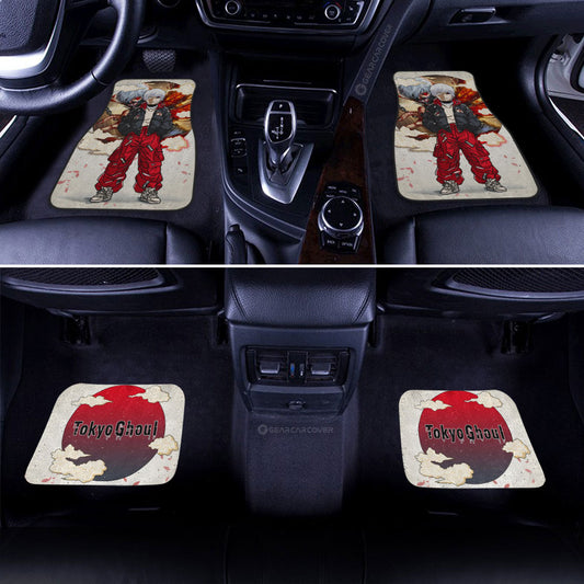 Ken Kaneki Car Floor Mats Anime Collection - Gearcarcover - 2