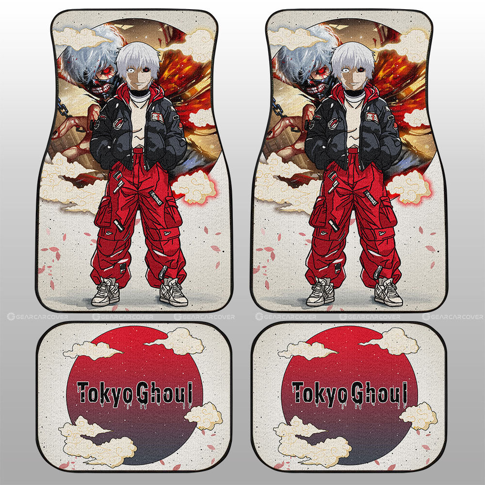 Ken Kaneki Car Floor Mats Anime Collection - Gearcarcover - 1