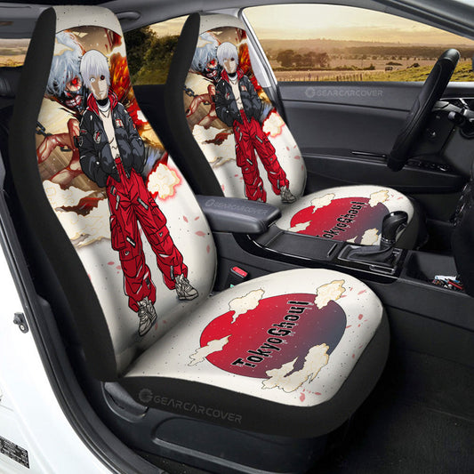 Ken Kaneki Car Seat Covers Anime Collection - Gearcarcover - 2