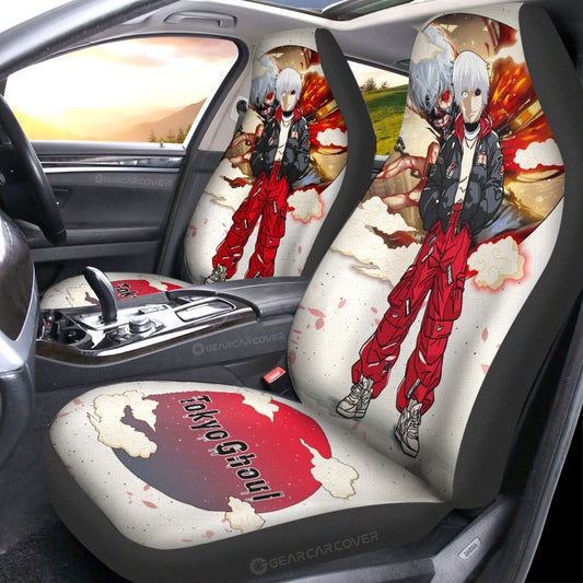 Ken Kaneki Car Seat Covers Anime Collection - Gearcarcover - 1