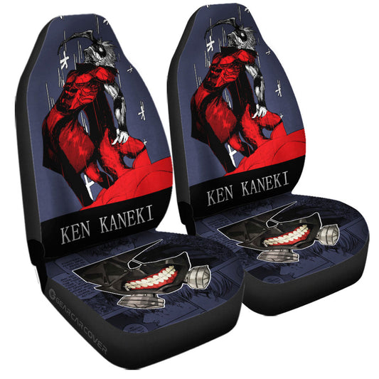 Ken Kaneki Car Seat Covers Custom Car Accessories - Gearcarcover - 2