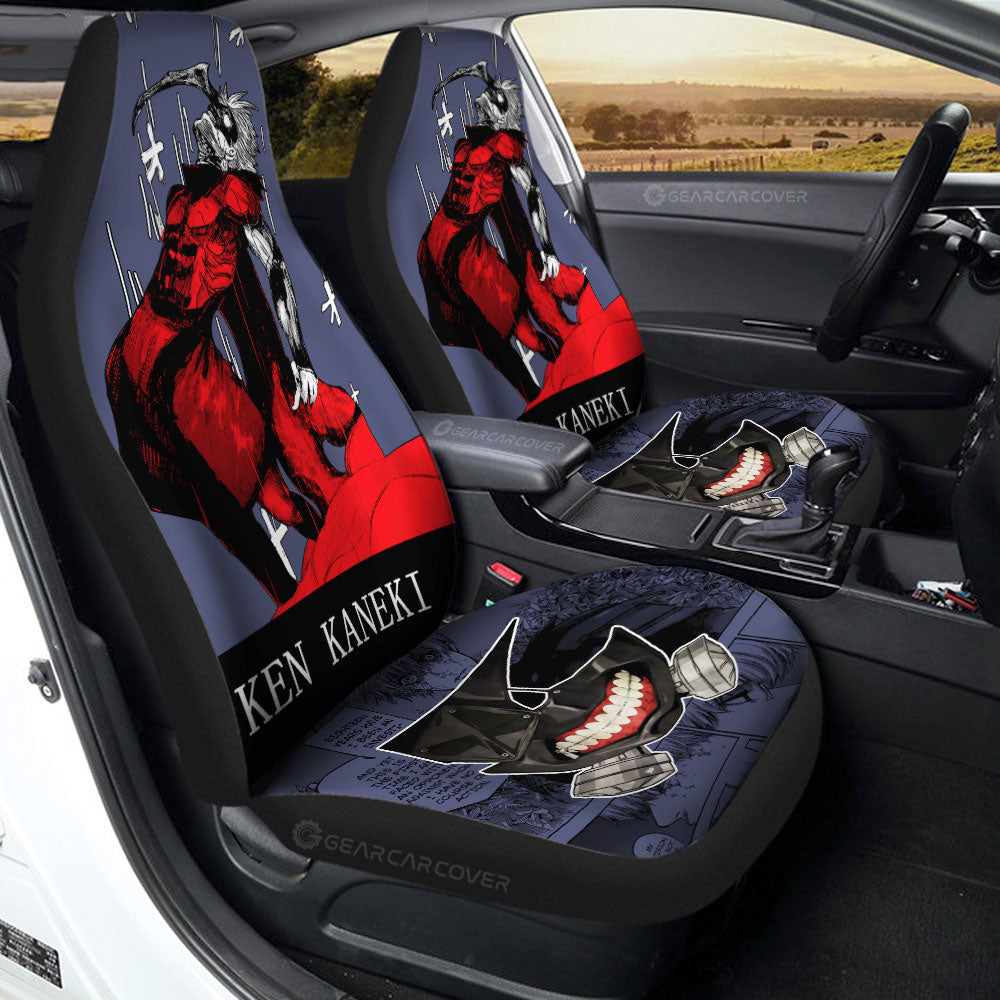 Ken Kaneki Car Seat Covers Custom Car Accessories - Gearcarcover - 3