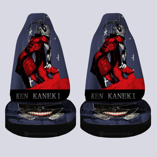 Ken Kaneki Car Seat Covers Custom Car Accessories - Gearcarcover - 1