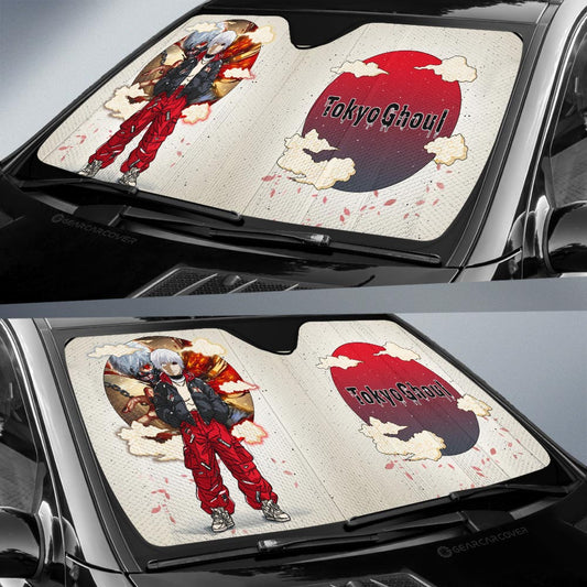 Ken Kaneki Car Sunshade Anime Collection - Gearcarcover - 2