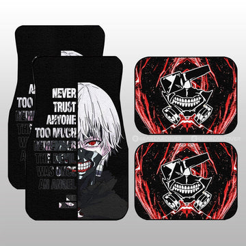 Ken Kaneki Quotes Car Floor Mats Custom Car Accessories - Gearcarcover - 1