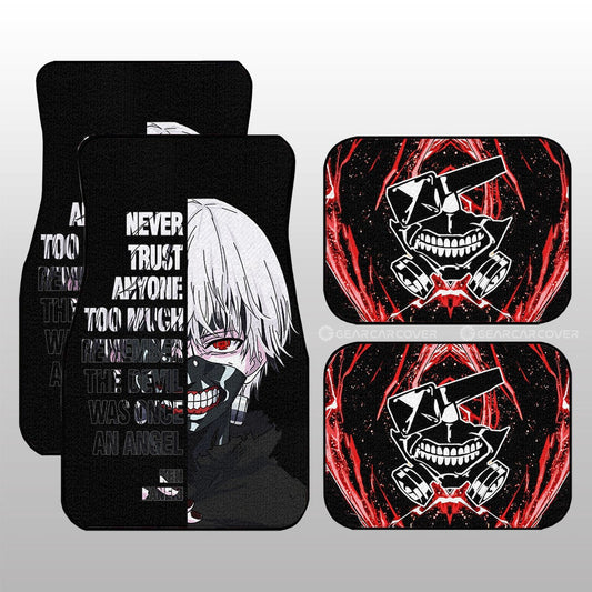 Ken Kaneki Quotes Car Floor Mats Custom Car Accessories - Gearcarcover - 1