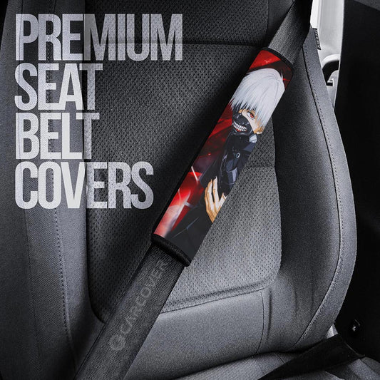 Ken Kaneki Seat Belt Covers Custom Car Accessories - Gearcarcover - 2
