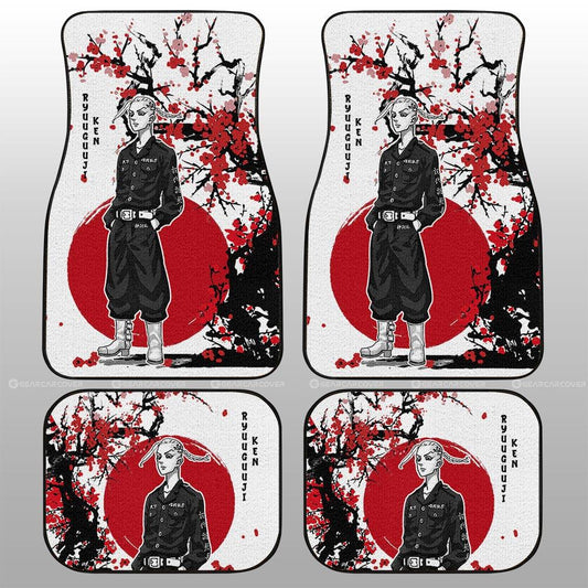 Ken Ryuguji Car Floor Mats Custom Japan Style Car Accessories - Gearcarcover - 2