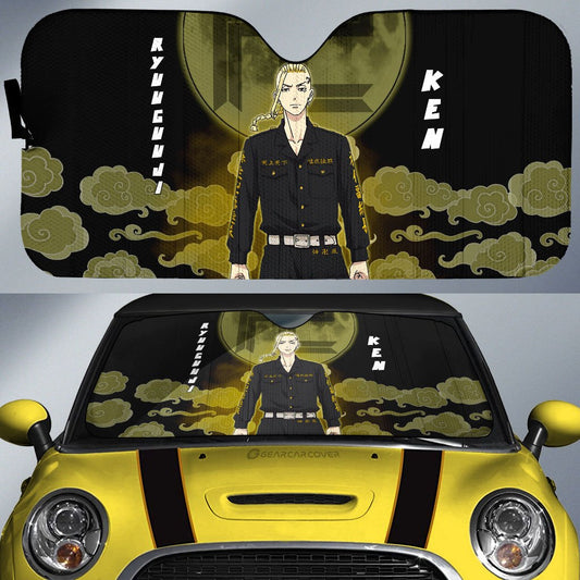 Ken Ryuguji Car Sunshade Custom Car Accessories - Gearcarcover - 1
