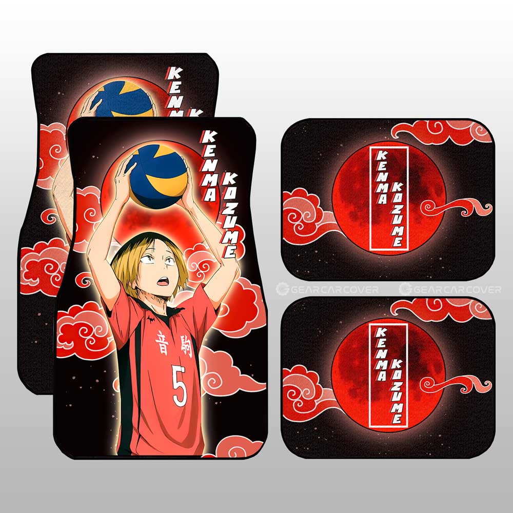 Kenma Kozume Car Floor Mats Custom For Fans - Gearcarcover - 1