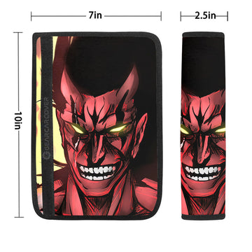 Kenpachi Bankai Seat Belt Covers Custom Bleach Car Accessories - Gearcarcover - 1