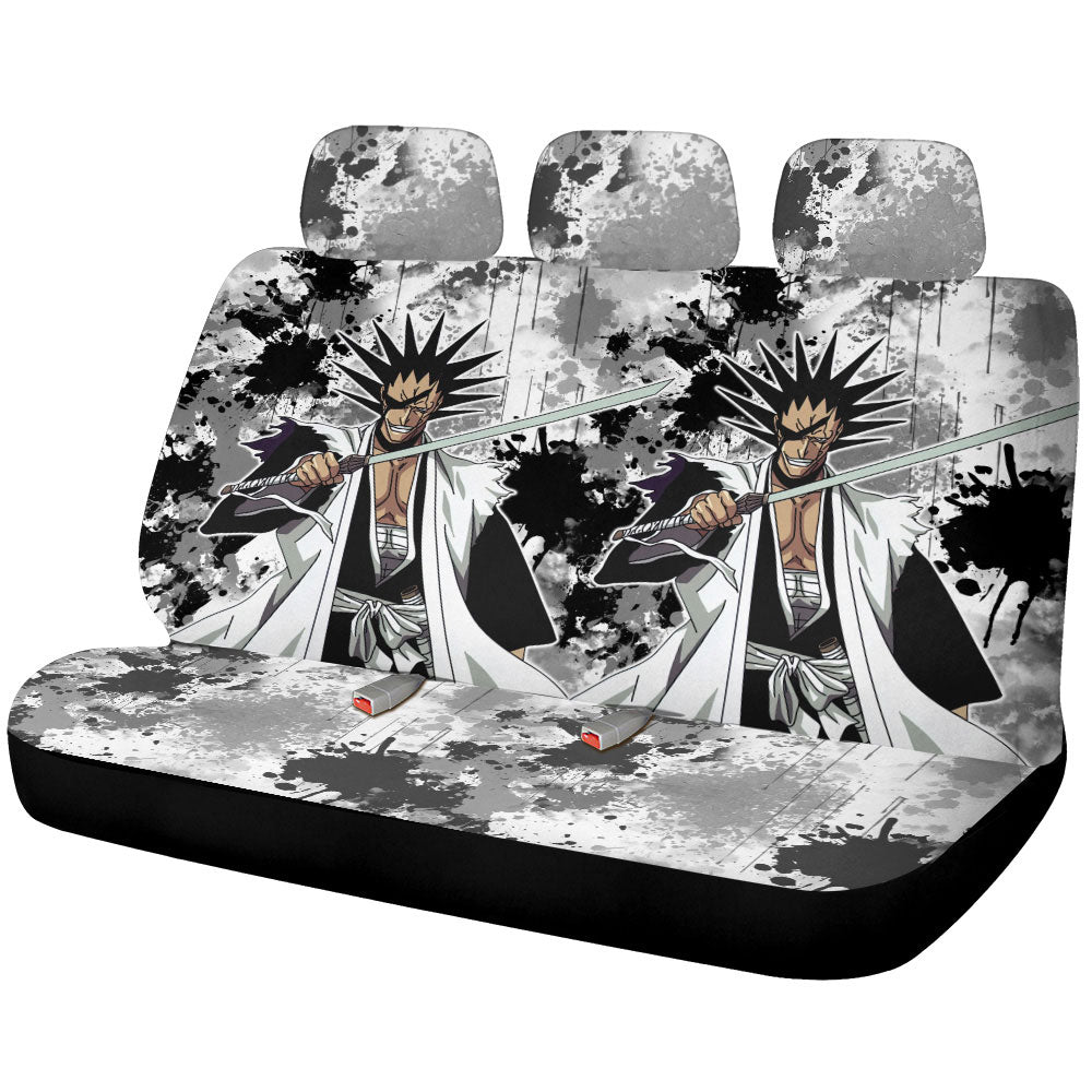 Kenpachi Zaraki Car Back Seat Covers Custom Car Accessories - Gearcarcover - 1