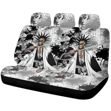 Kenpachi Zaraki Car Back Seat Covers Custom Car Accessories - Gearcarcover - 1