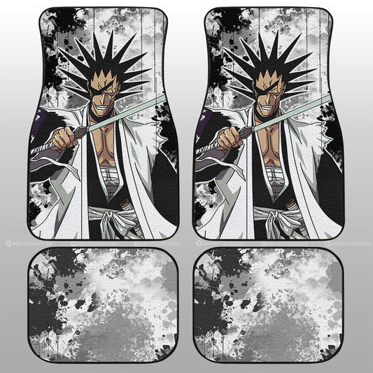 Kenpachi Zaraki Car Floor Mats Custom Car Accessories - Gearcarcover - 1