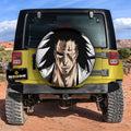 Kenpachi Zaraki Spare Tire Covers Custom Bleach Car Accessories - Gearcarcover - 3