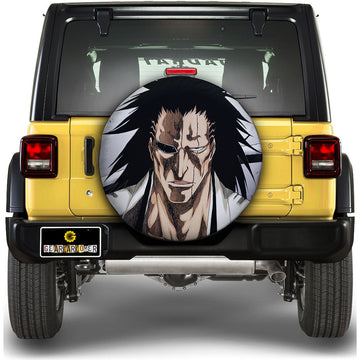 Kenpachi Zaraki Spare Tire Covers Custom Bleach Car Accessories - Gearcarcover - 1