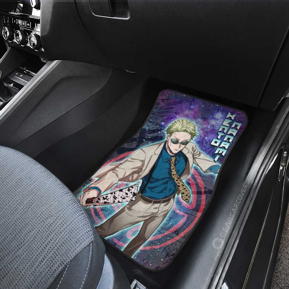 Kento Nanami Car Floor Mats Custom Galaxy Manga Style - Gearcarcover - 4