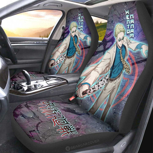Kento Nanami Car Seat Covers Custom Galaxy Manga Style - Gearcarcover - 2