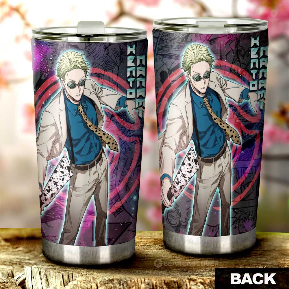 Kento Nanami Tumbler Cup Custom Galaxy Manga Style - Gearcarcover - 3