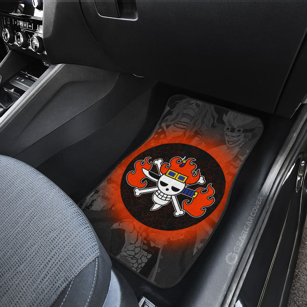 Kid Pirates Flag Car Floor Mats Custom Car Accessories - Gearcarcover - 4