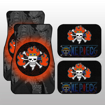 Kid Pirates Flag Car Floor Mats Custom Car Accessories - Gearcarcover - 1