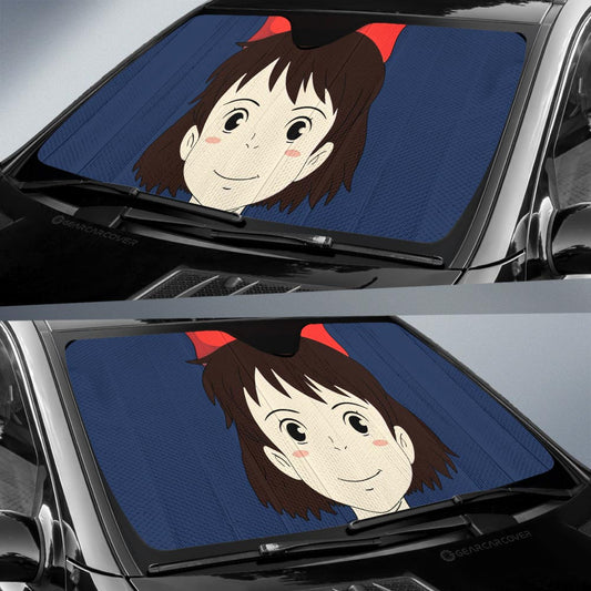 Kiki Car Sunshade Custom Kiki's Delivery Service Car Accessories - Gearcarcover - 2