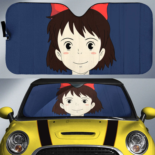 Kiki Car Sunshade Custom Kiki's Delivery Service Car Accessories - Gearcarcover - 1