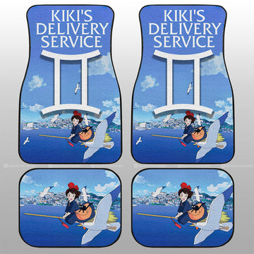 Kiki's Delivery Service Car Floor Mats Custom Car Accessories - Gearcarcover - 1