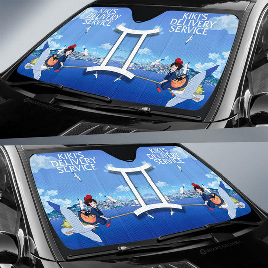 Kiki's Delivery Service Car Sunshade Custom Car Accessories - Gearcarcover - 2