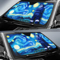 Killer Bee Car Sunshade Custom Starry Night Styles - Gearcarcover - 2