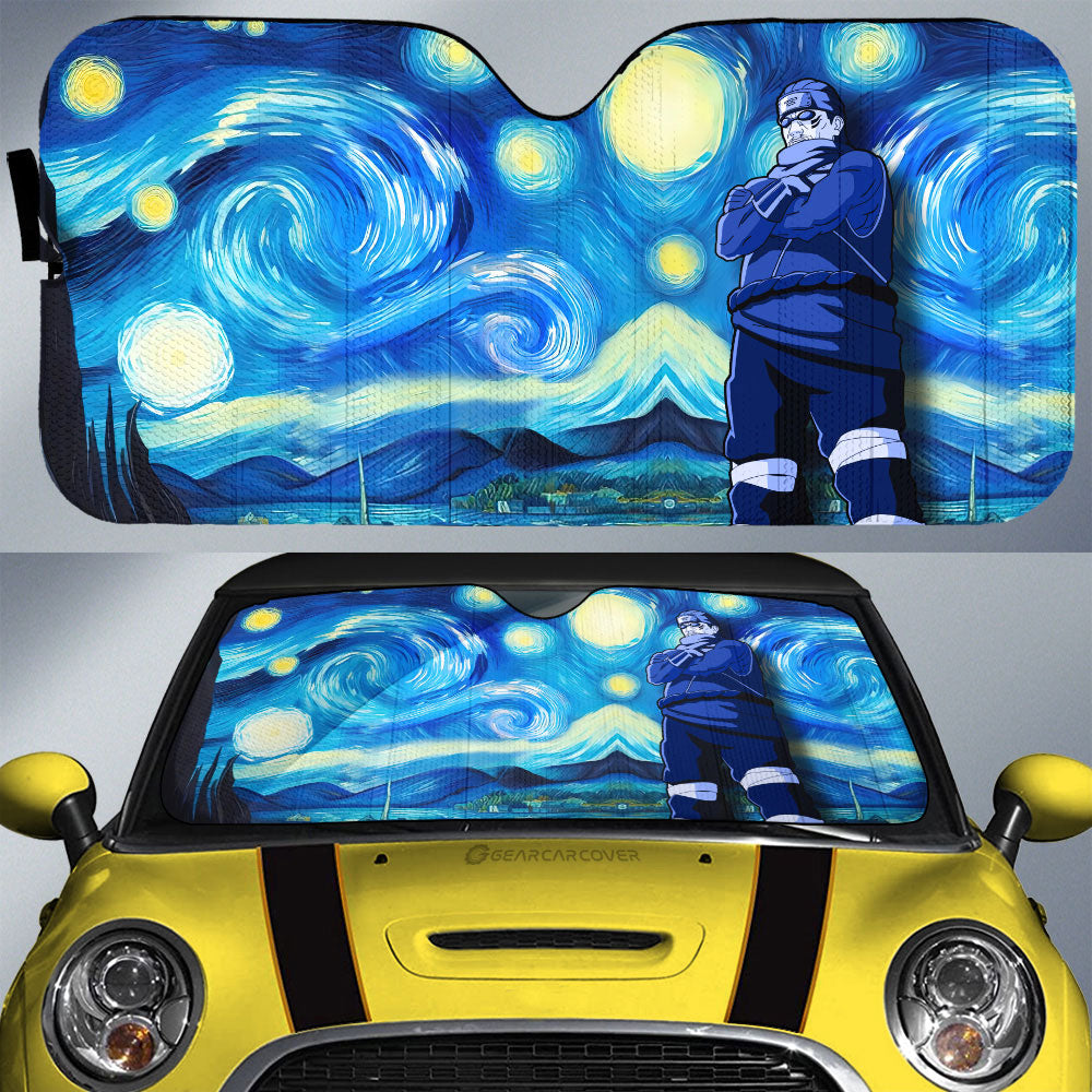 Killer Bee Car Sunshade Custom Starry Night Styles - Gearcarcover - 1