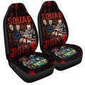 Killer Squad Horror Car Seat Covers Custom Halloween Car Interior Accessories - Gearcarcover - 3