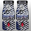 Killua Zoldyck Car Floor Mats Custom Car Accessories - Gearcarcover - 1