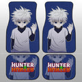 Killua Zoldyck Car Floor Mats Custom Main Hero Car Accessories - Gearcarcover - 2