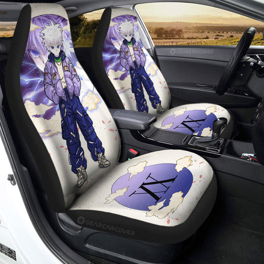Killua Zoldyck Car Seat Covers Anime Collection - Gearcarcover - 2