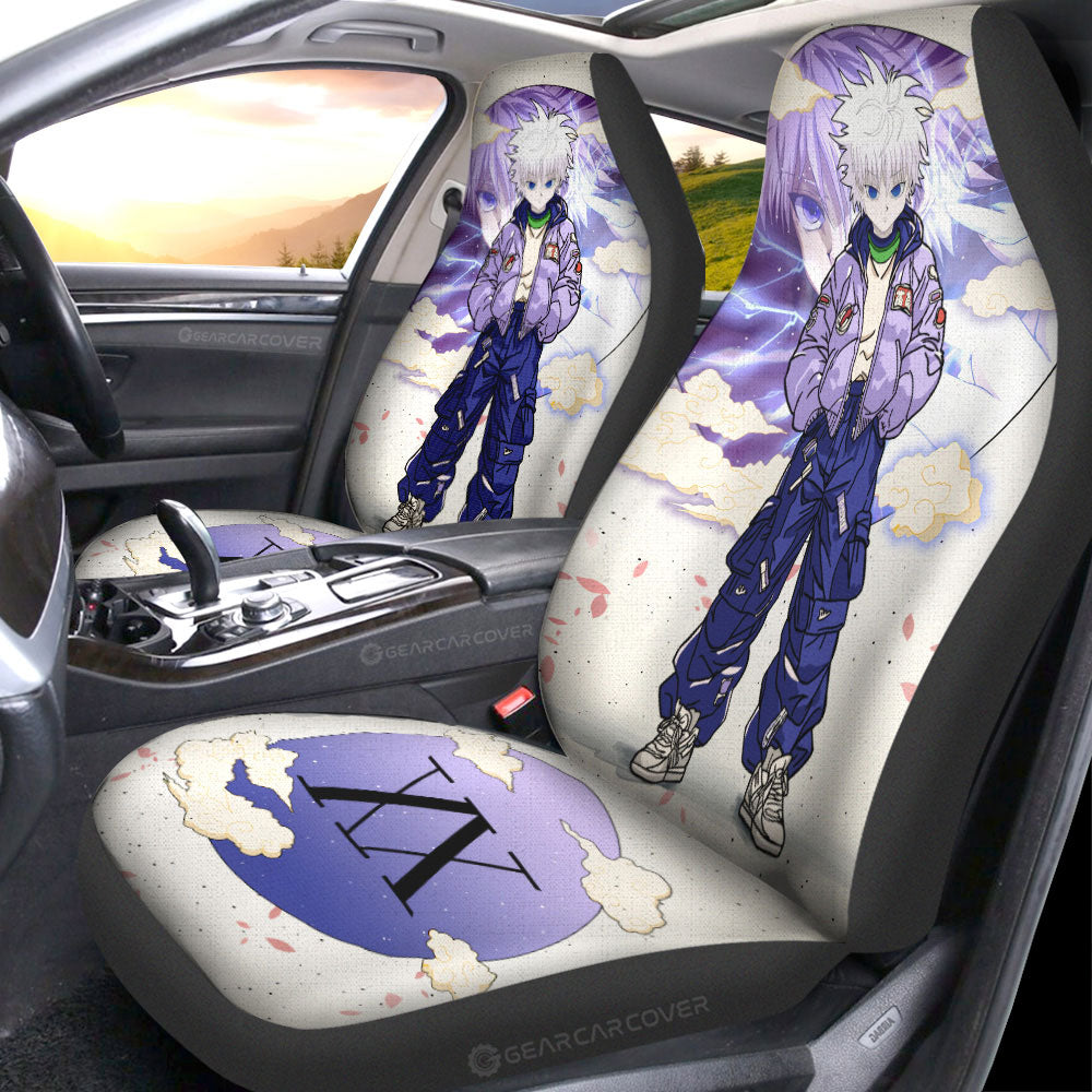 Killua Zoldyck Car Seat Covers Anime Collection - Gearcarcover - 1