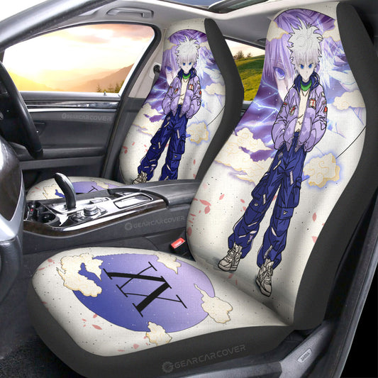 Killua Zoldyck Car Seat Covers Anime Collection - Gearcarcover - 1