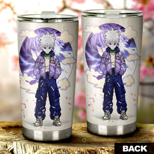 Killua Zoldyck Tumbler Cup Anime Collection - Gearcarcover - 2