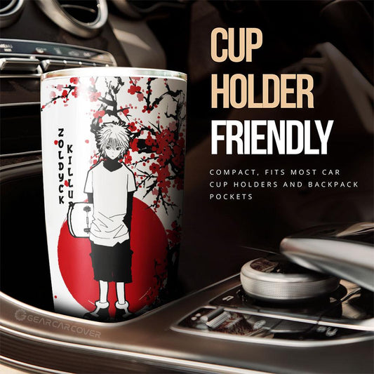 Killua Zoldyck Tumbler Cup Custom Japan Style Car Accessories - Gearcarcover - 2