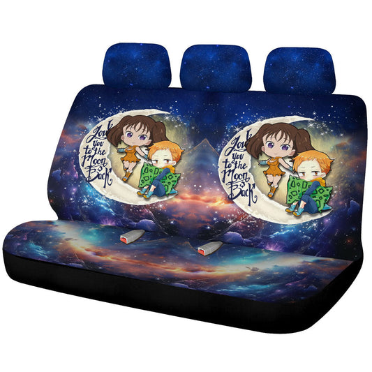 King And Diane Car Back Seat Covers Custom Car Accessories - Gearcarcover - 1