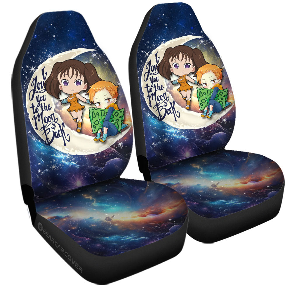 King And Diane Car Seat Covers Custom Car Accessories - Gearcarcover - 3