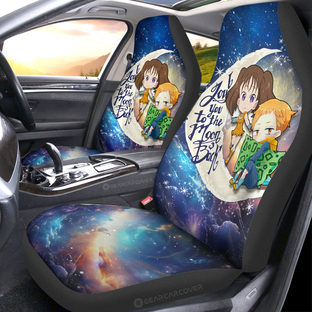 King And Diane Car Seat Covers Custom Car Accessories - Gearcarcover - 1